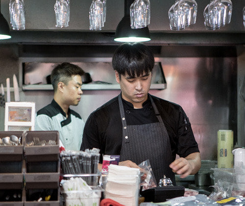 Bmeal, the blue shop in Hannam-dong